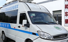 無人機(jī)衛(wèi)星遙感航測(cè)指揮車